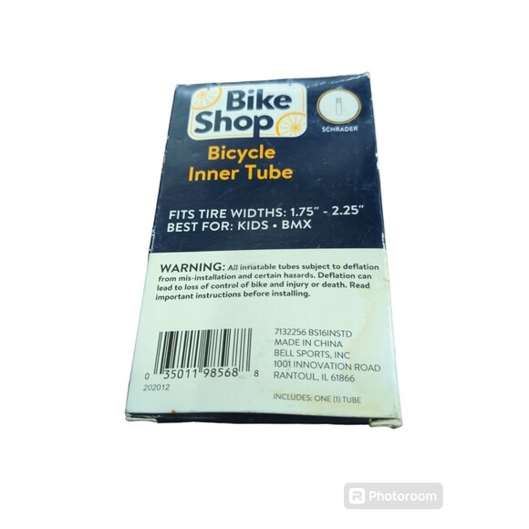 Shrader Bike Shop 16in Bicycle Inner Tube Cruiser Mountain NIB - Picture 4 of 4